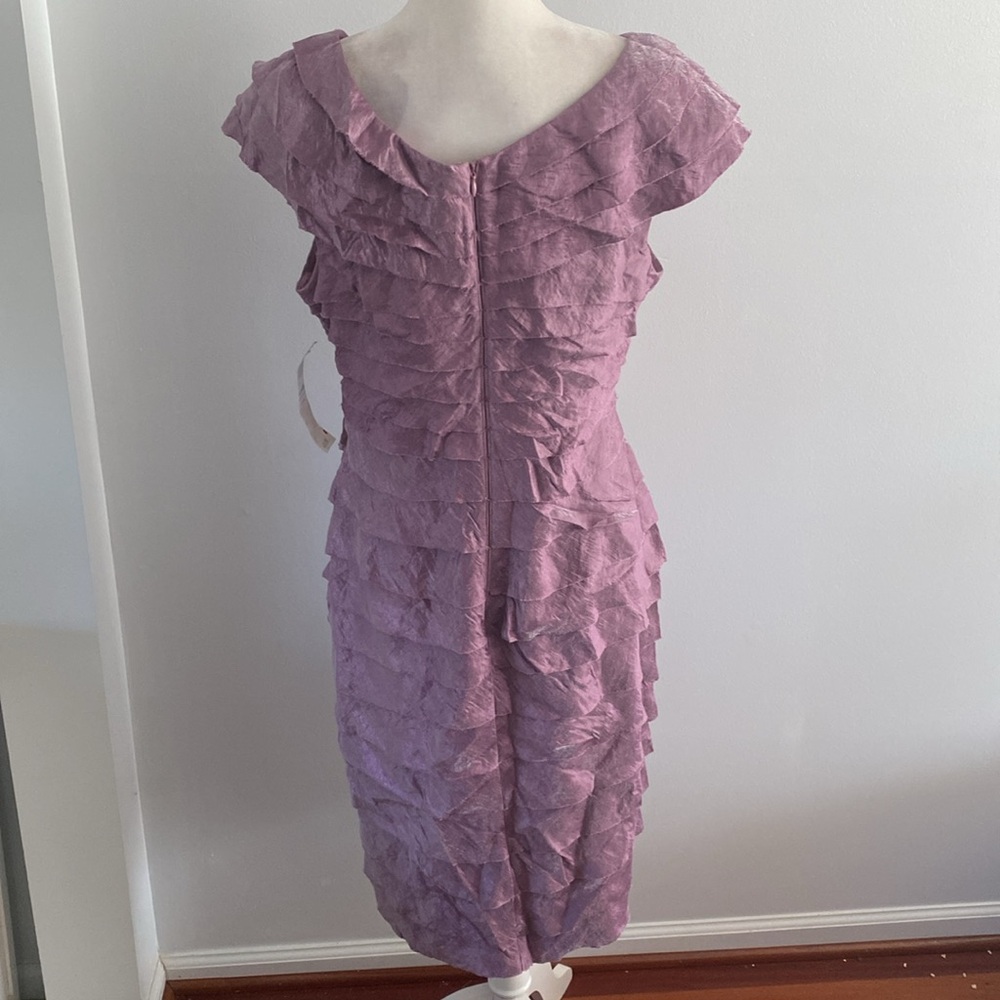 London Times NWT cocktail dress magenta - Picture 6 of 12